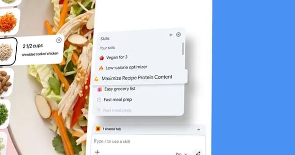 Google Chrome'da AI İş Akışları Tek Tıkla: Skills Özelliği